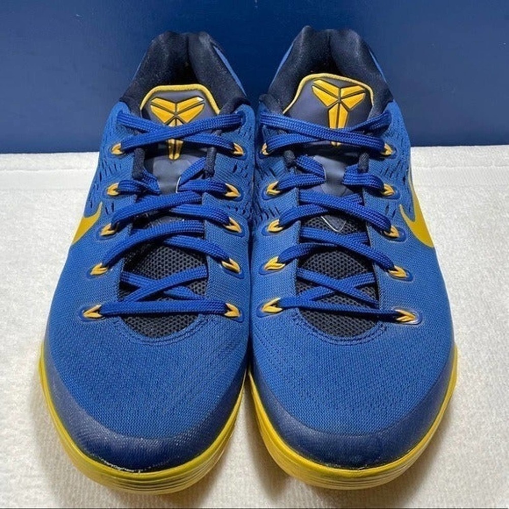 Nike Men’s Kobe 9 “Gym Blue/Gold) Sz 10_2
